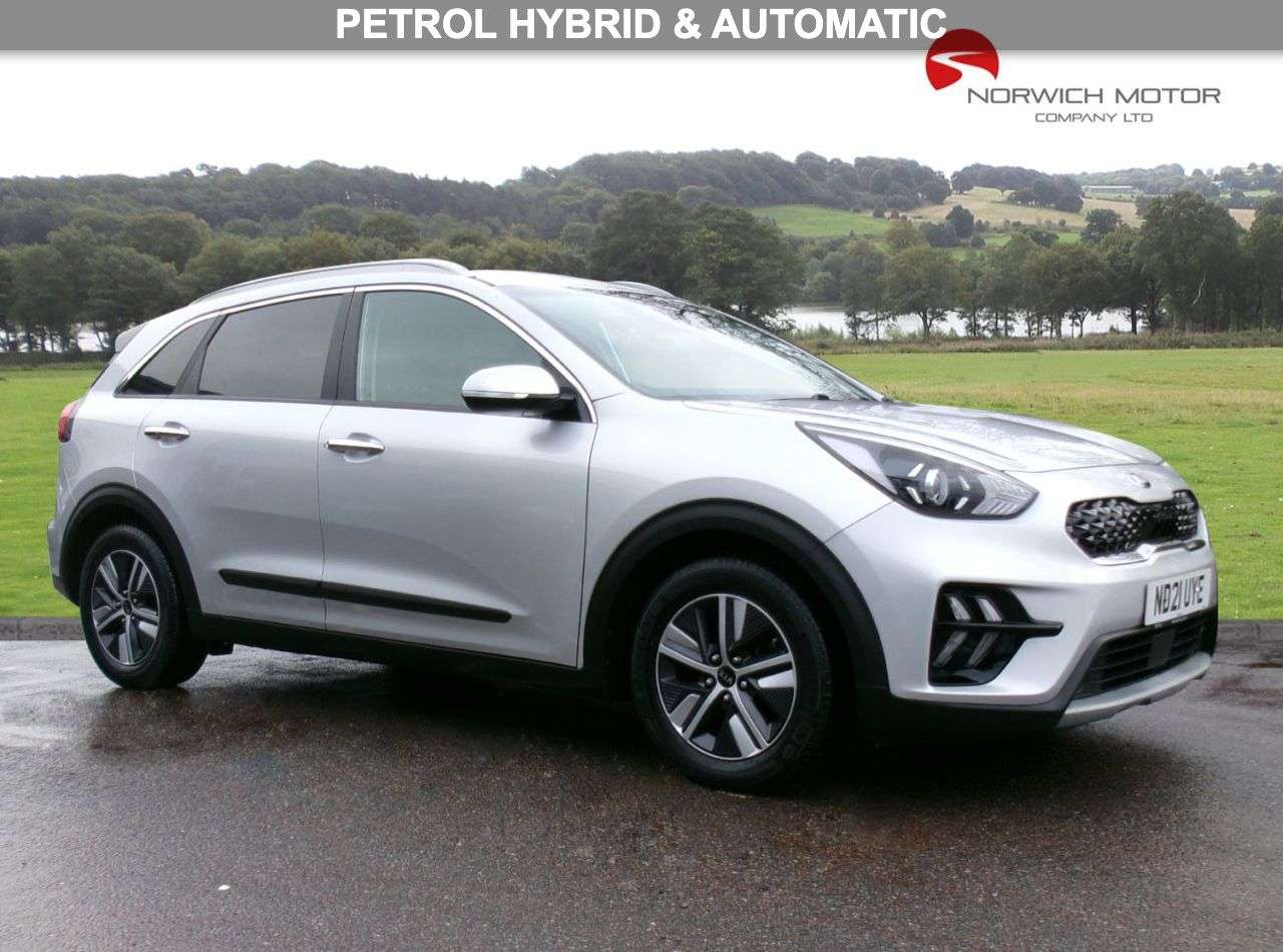 A 2021 KIA NIRO 1.6 GDi 2 SUV 5dr Petrol Hybrid DCT Euro 6 (s/s) (139 bhp) Automatic A 2021 KIA NIRO 1.6 GDi 2 SUV 5dr Petrol Hybrid DCT Euro 6 (s/s) (139 bhp) Automatic
