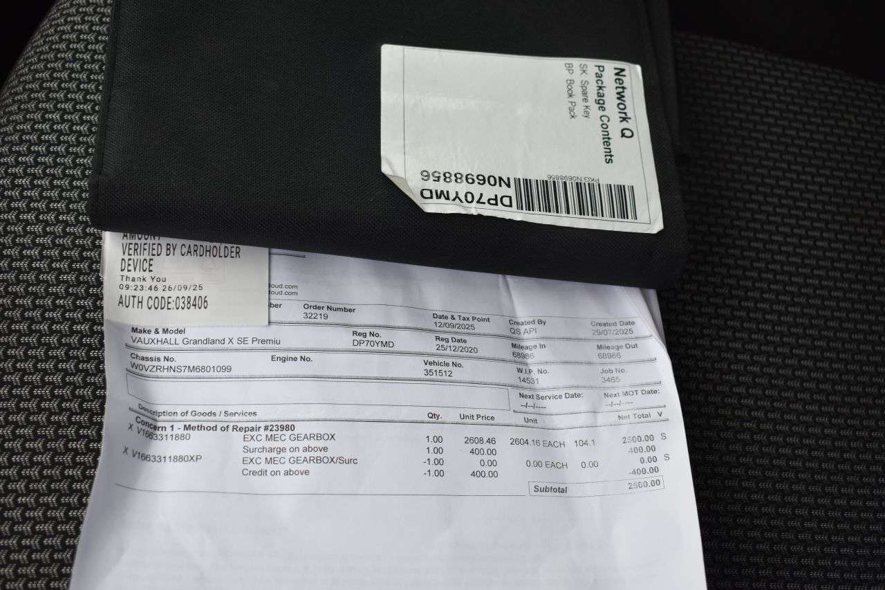 2020 VAUXHALL GRANDLAND X 2020 VAUXHALL GRANDLAND X