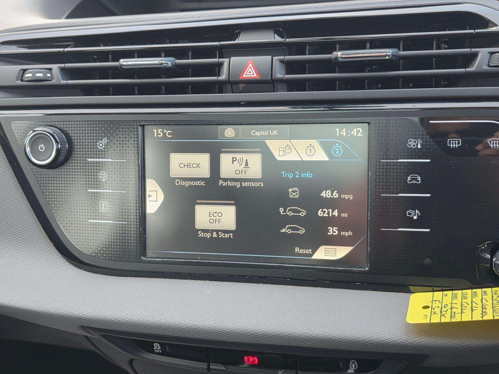 2016 CITROEN C4 PICASSO 2016 CITROEN C4 PICASSO