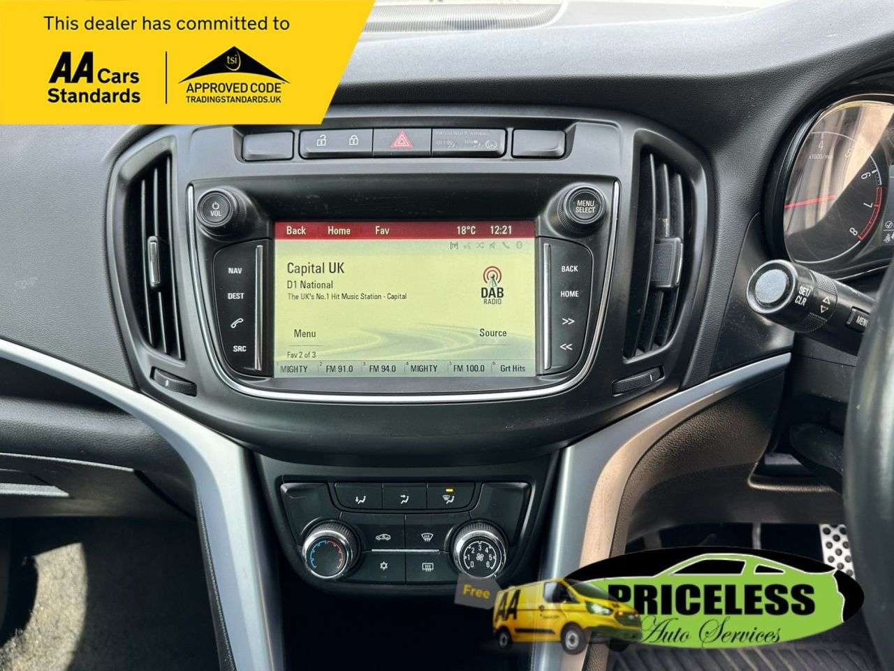 2017 VAUXHALL ZAFIRA TOURER 2017 VAUXHALL ZAFIRA TOURER