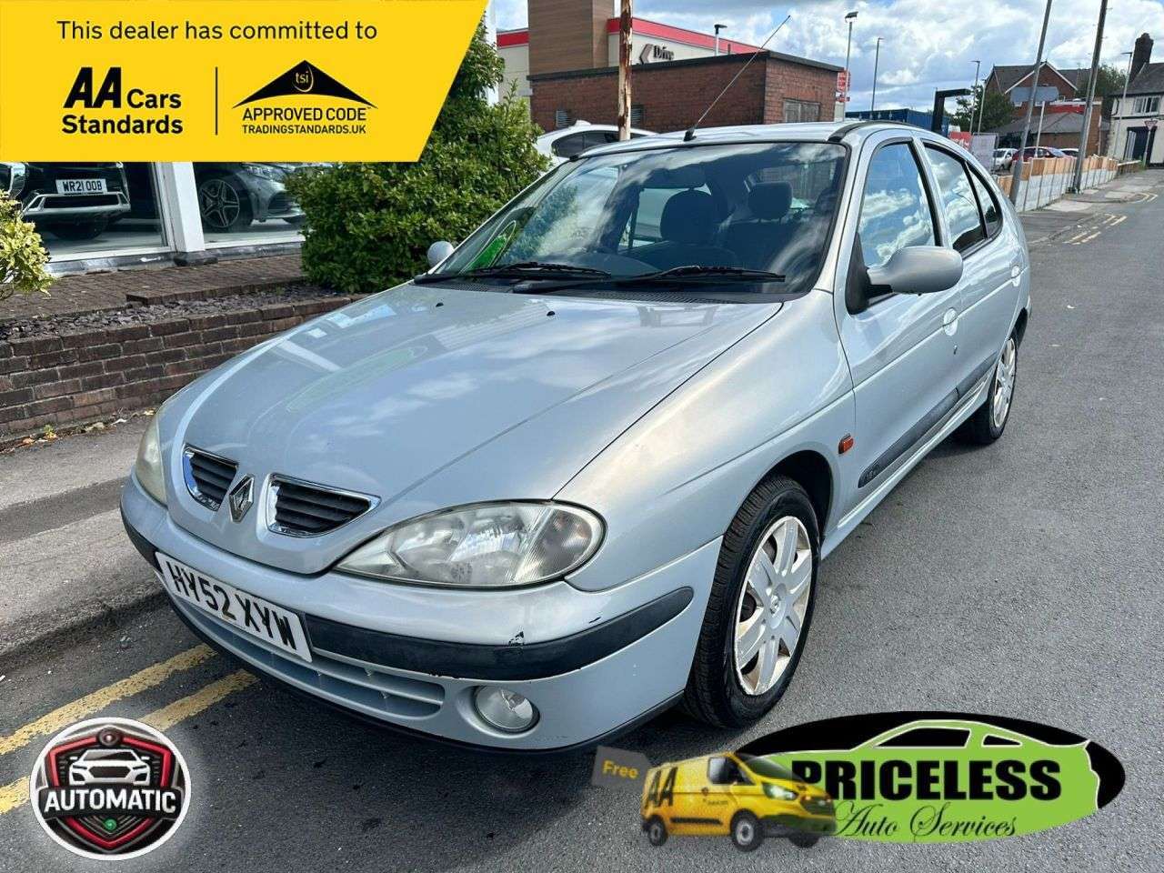 2002 RENAULT MEGANE 2002 RENAULT MEGANE