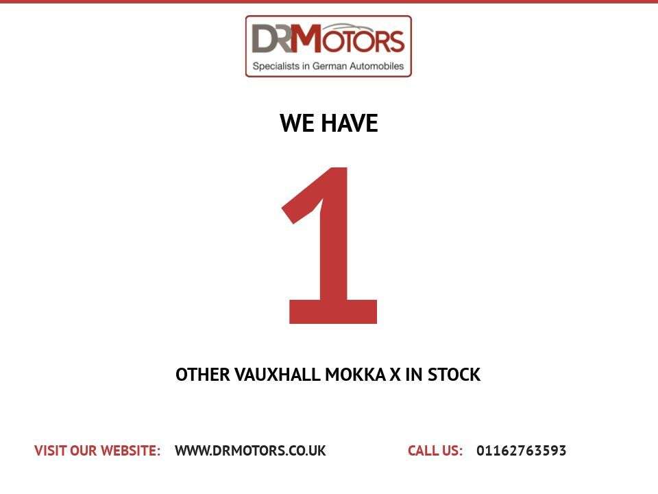 2017 VAUXHALL MOKKA X 2017 VAUXHALL MOKKA X