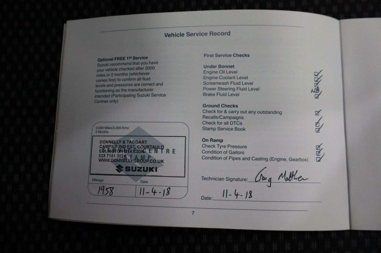 2018 SUZUKI VITARA 2018 SUZUKI VITARA