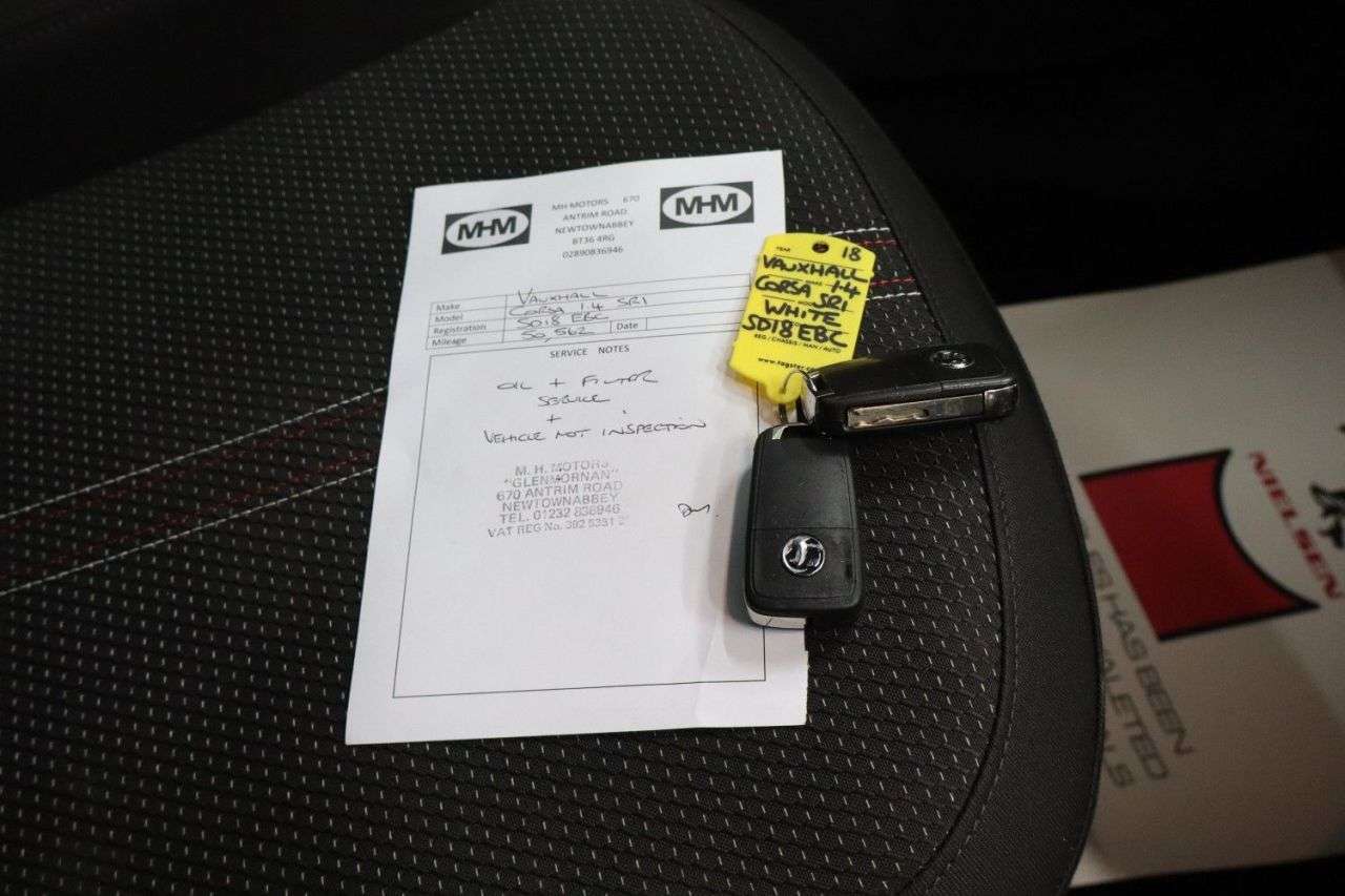 2018 VAUXHALL CORSA 2018 VAUXHALL CORSA