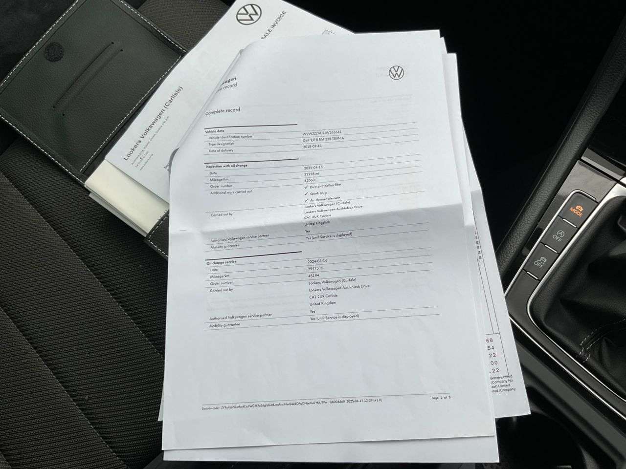 2018 VOLKSWAGEN GOLF 2018 VOLKSWAGEN GOLF