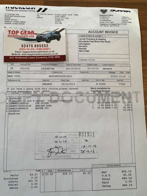 2014 MERCEDES VITO 2014 MERCEDES VITO