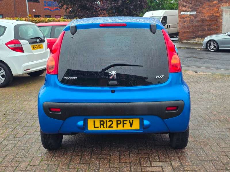 2012 PEUGEOT 107 2012 PEUGEOT 107