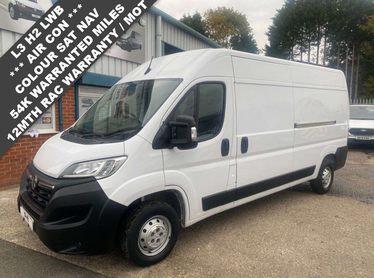 2022 VAUXHALL MOVANO 2022 VAUXHALL MOVANO