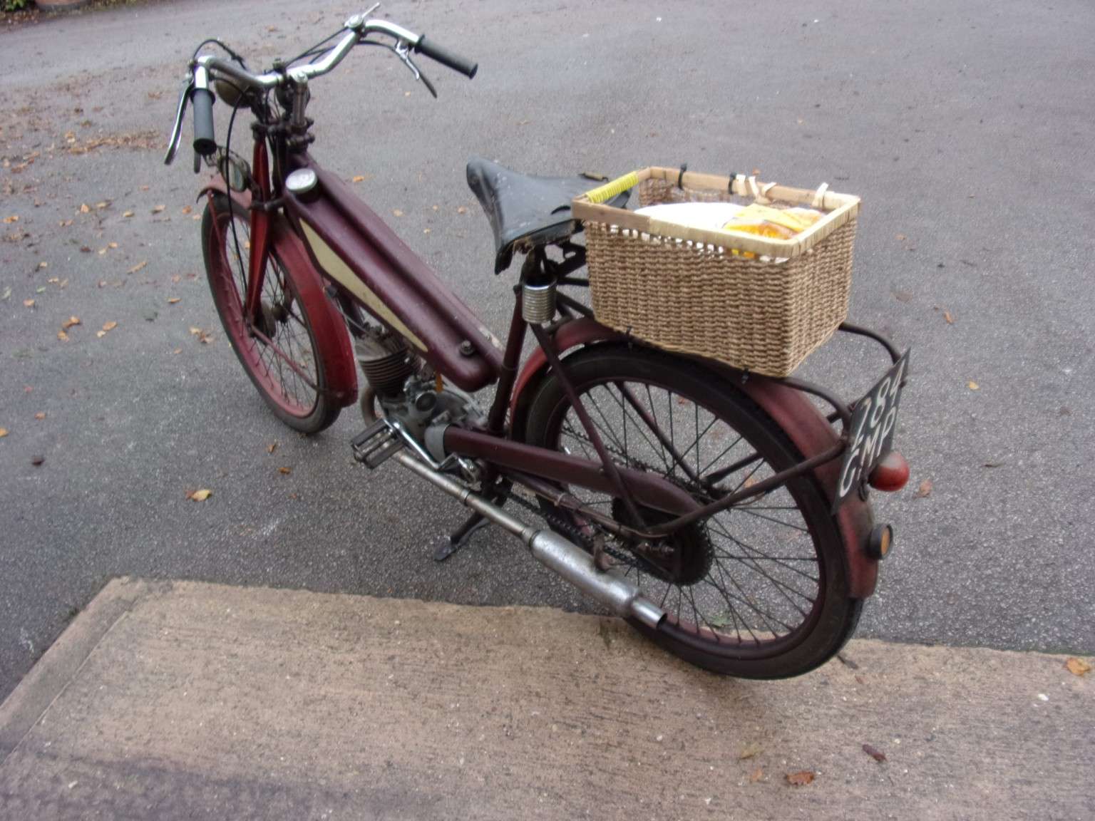 1955 NEW HUDSON AUTOCYCLE 1955 NEW HUDSON AUTOCYCLE