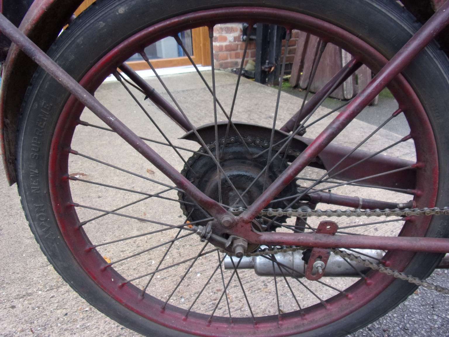 1955 NEW HUDSON AUTOCYCLE 1955 NEW HUDSON AUTOCYCLE