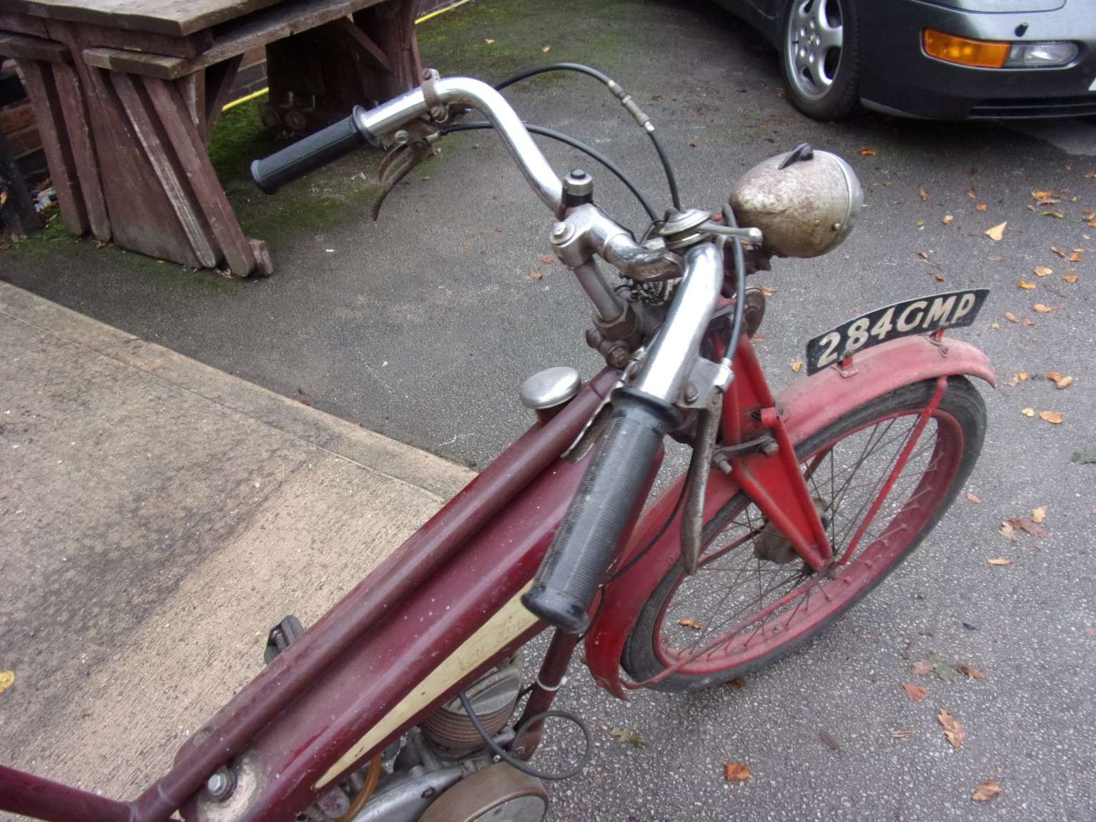 1955 NEW HUDSON AUTOCYCLE 1955 NEW HUDSON AUTOCYCLE