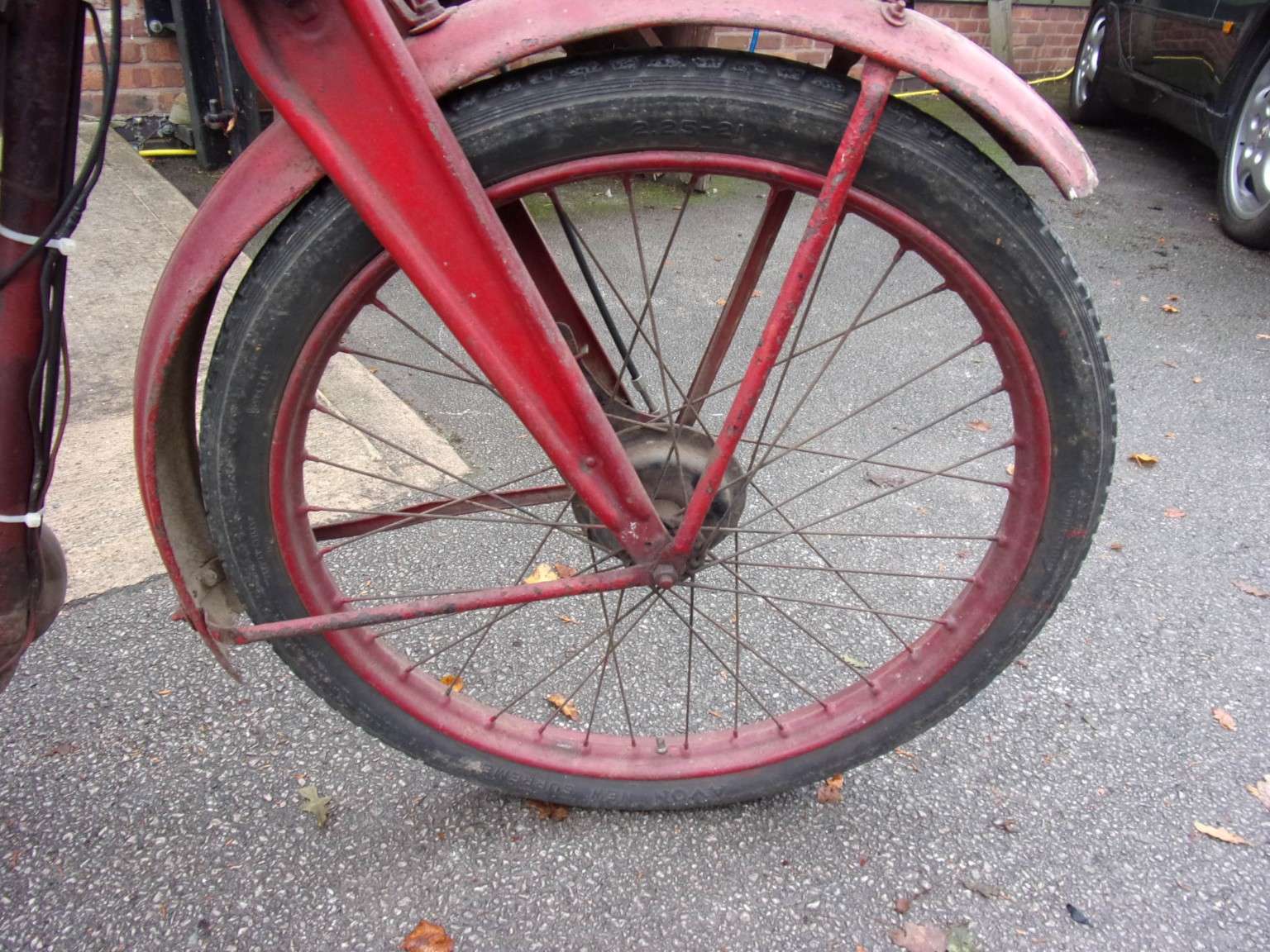 1955 NEW HUDSON AUTOCYCLE 1955 NEW HUDSON AUTOCYCLE