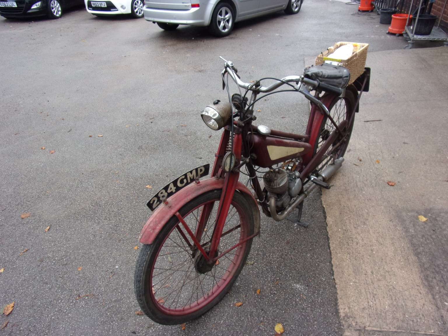 1955 NEW HUDSON AUTOCYCLE 1955 NEW HUDSON AUTOCYCLE