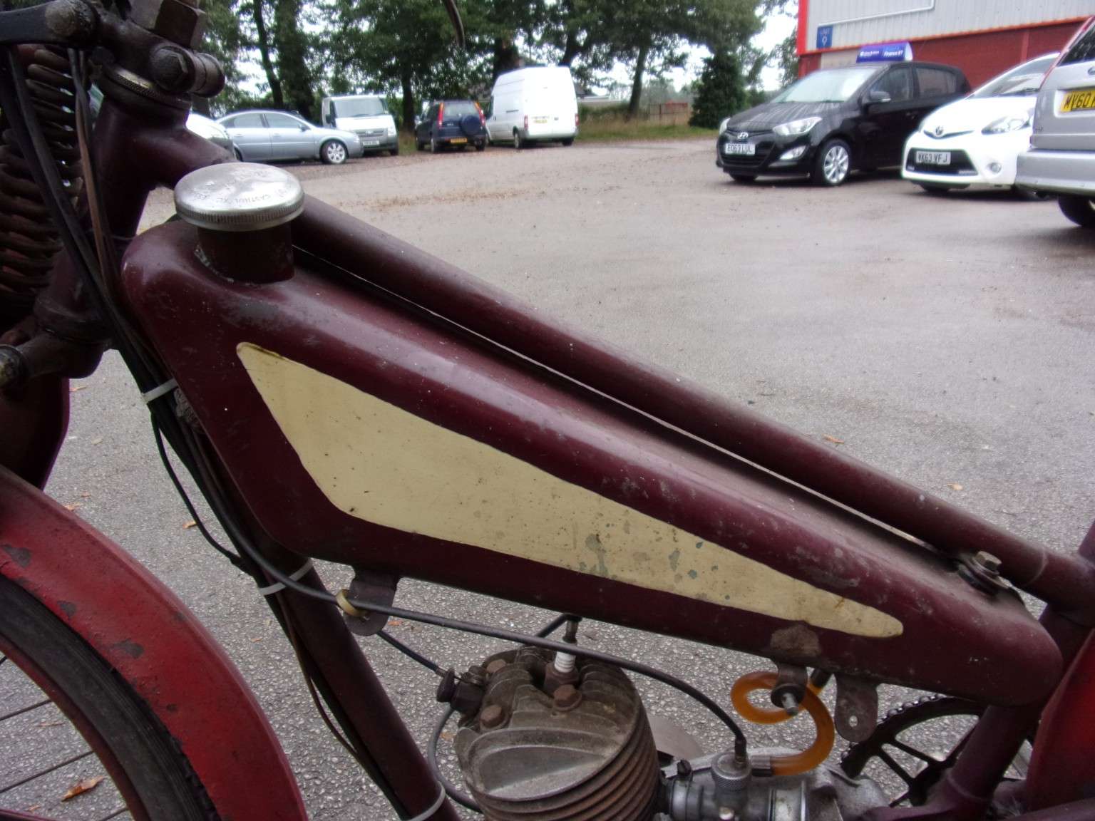 1955 NEW HUDSON AUTOCYCLE 1955 NEW HUDSON AUTOCYCLE