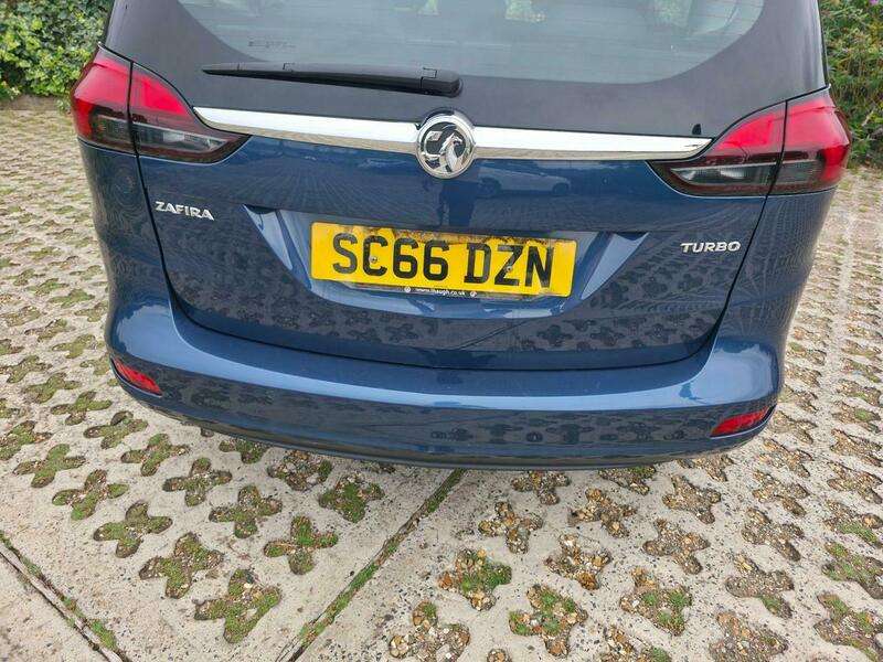 2016 VAUXHALL ZAFIRA 2016 VAUXHALL ZAFIRA