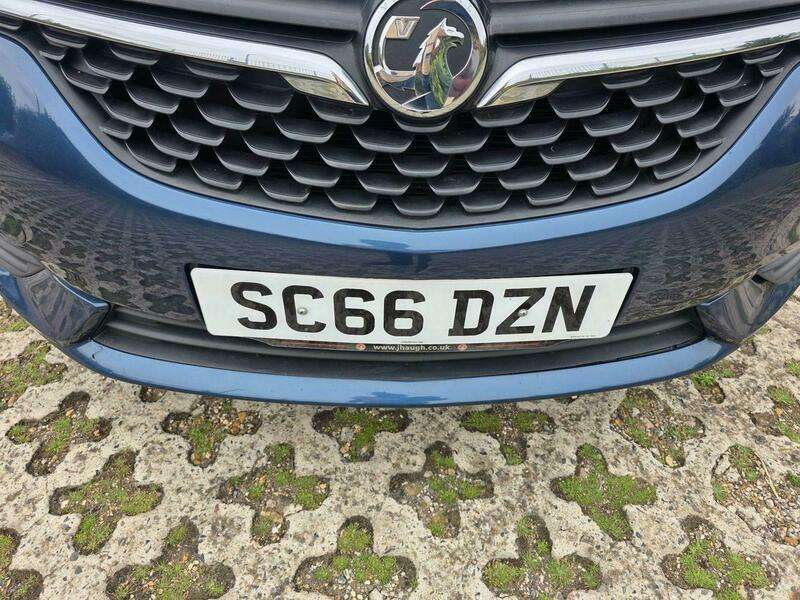 2016 VAUXHALL ZAFIRA 2016 VAUXHALL ZAFIRA