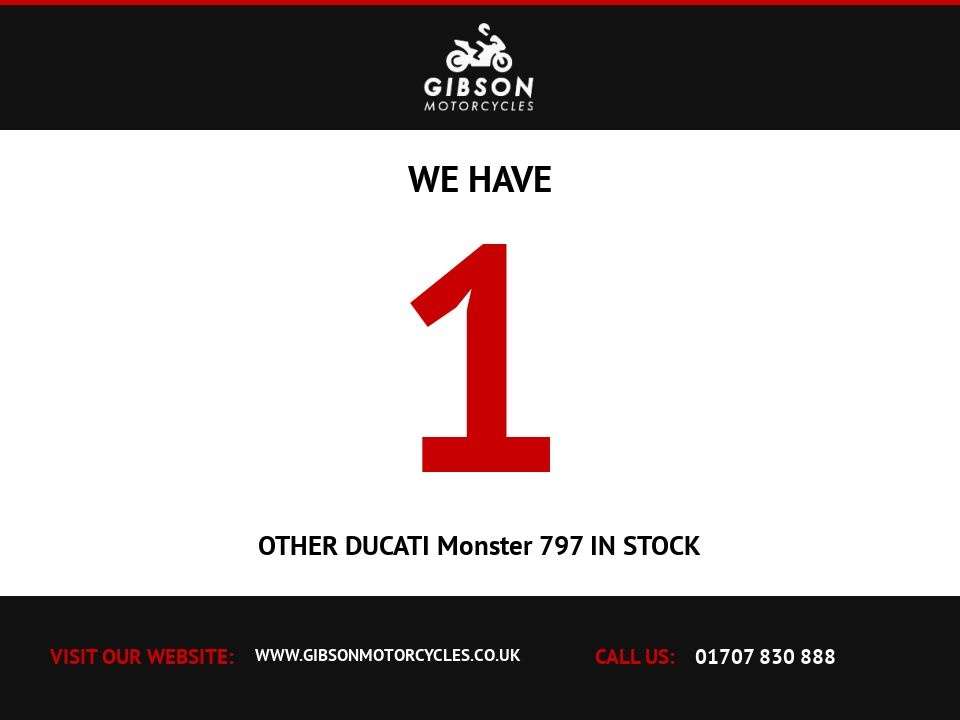 2018 DUCATI MONSTER 797 2018 DUCATI MONSTER 797