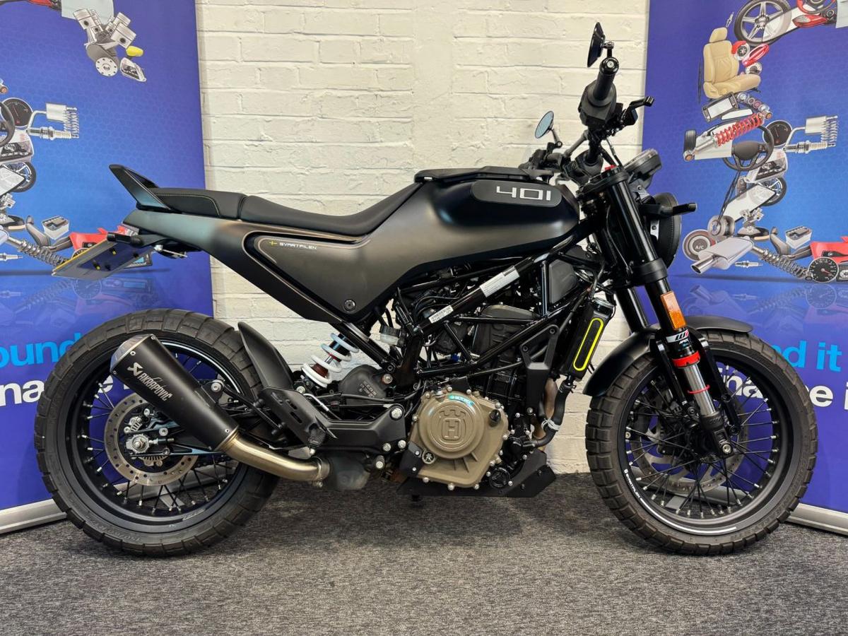 Check out this Husqvarna Svartpilen 401 2023 Petrol Manual