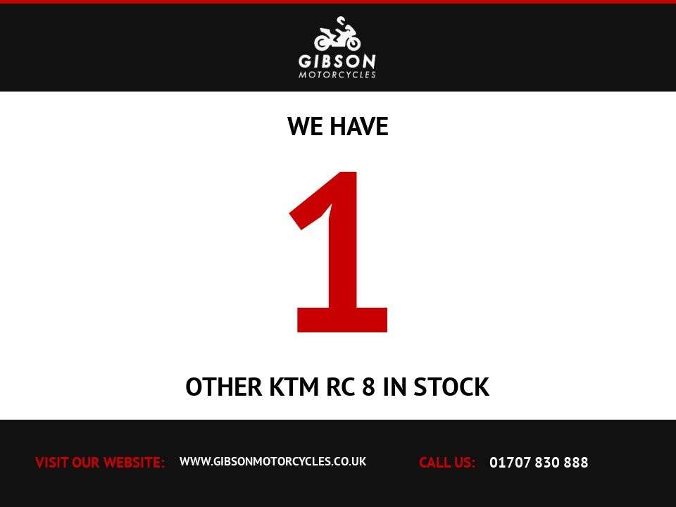 2012 KTM RC 8 2012 KTM RC 8