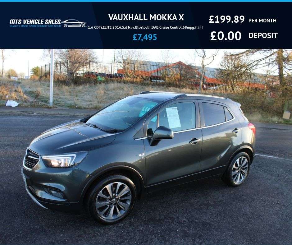 2017 VAUXHALL MOKKA X 2017 VAUXHALL MOKKA X