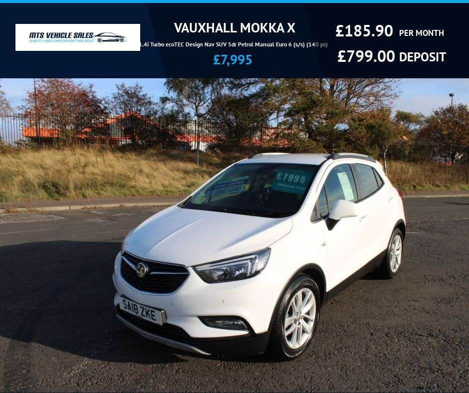 2018 VAUXHALL MOKKA X 2018 VAUXHALL MOKKA X