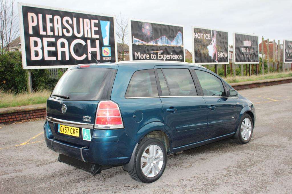 2007 VAUXHALL ZAFIRA 2007 VAUXHALL ZAFIRA