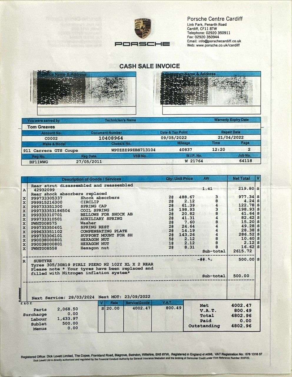 2011 PORSCHE 911 2011 PORSCHE 911
