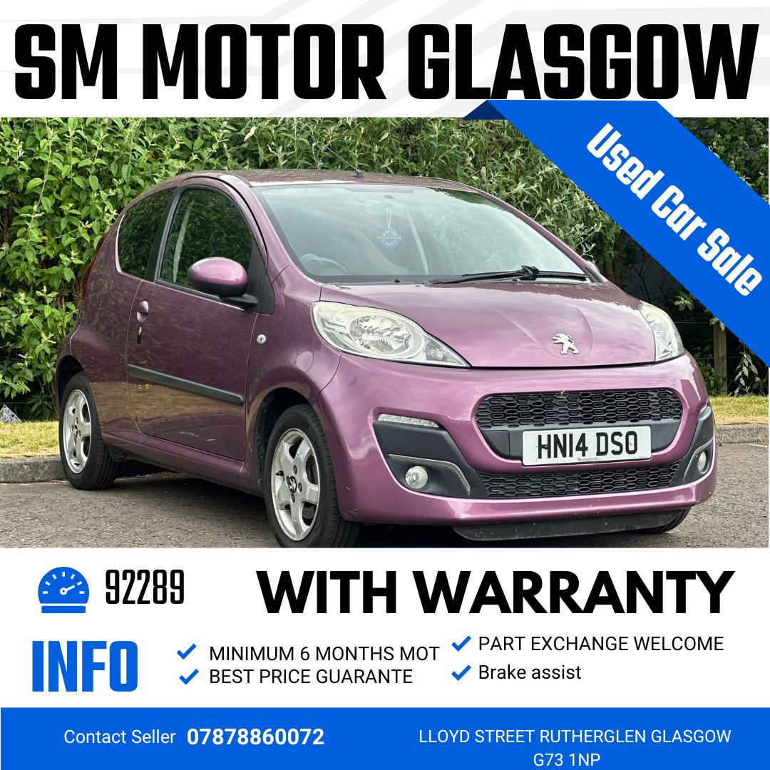 Check out this Peugeot 107 2014 Petrol Manual