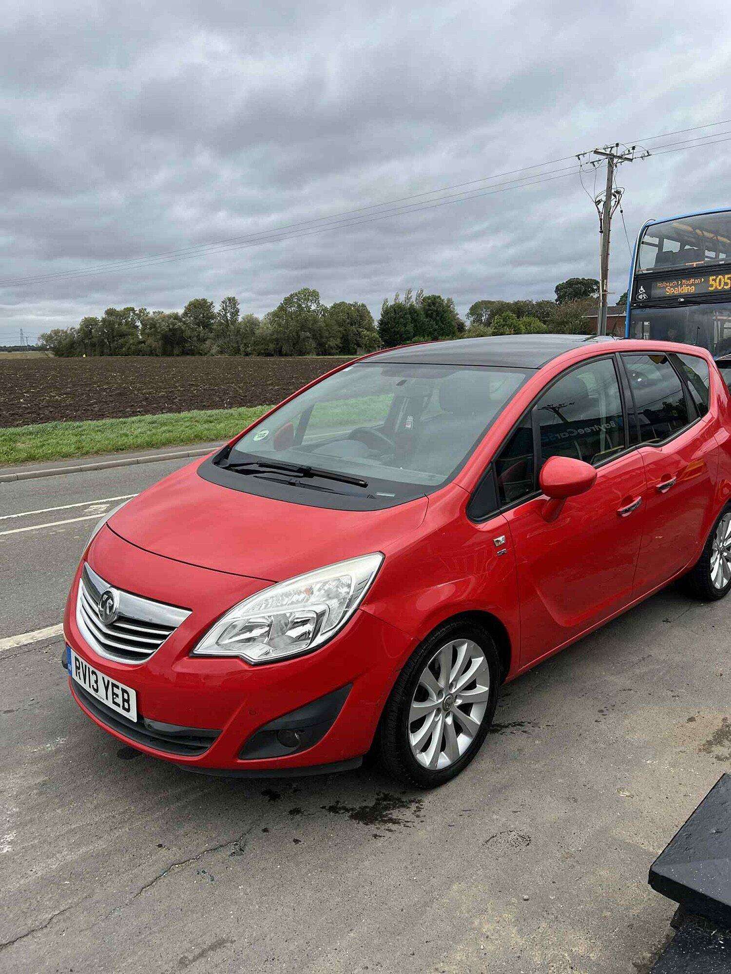 2013 VAUXHALL MERIVA 2013 VAUXHALL MERIVA