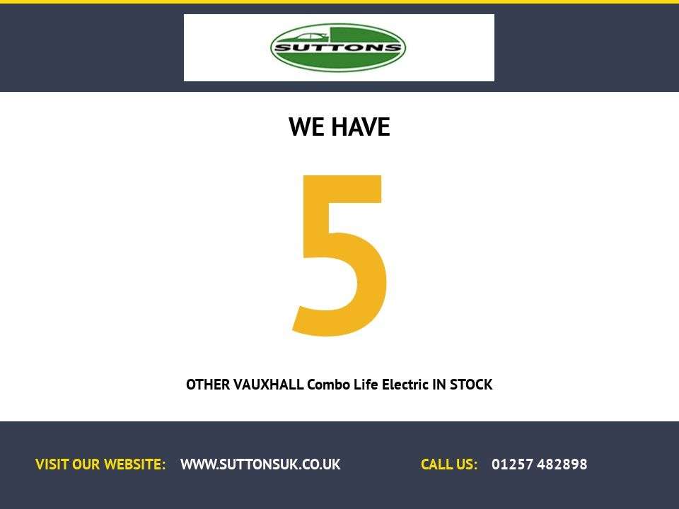 2024 VAUXHALL COMBO LIFE ELECTRIC 2024 VAUXHALL COMBO LIFE ELECTRIC