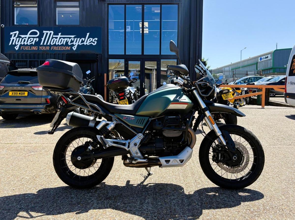 Check out this Moto Guzzi V85 Tt 2022 Petrol Manual