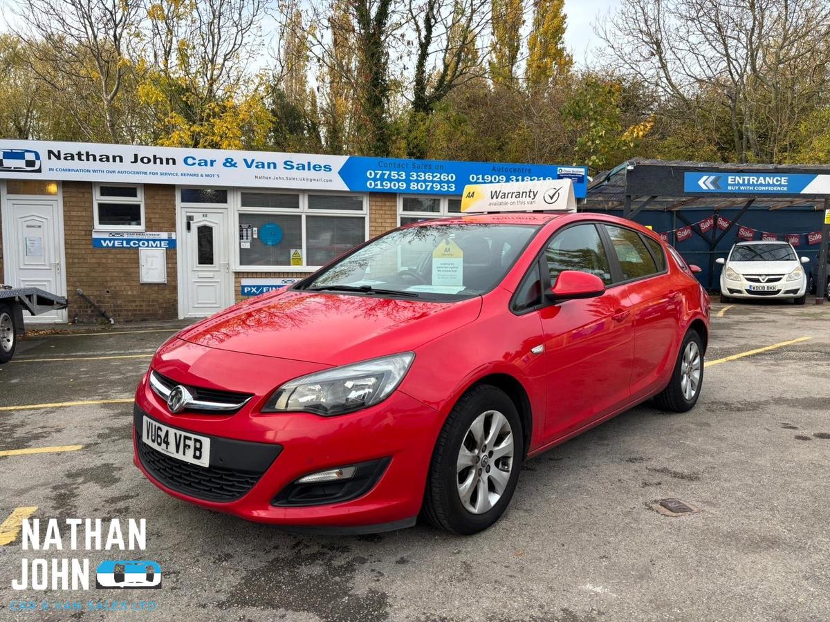 Check out this Vauxhall Astra 2014 Petrol Manual