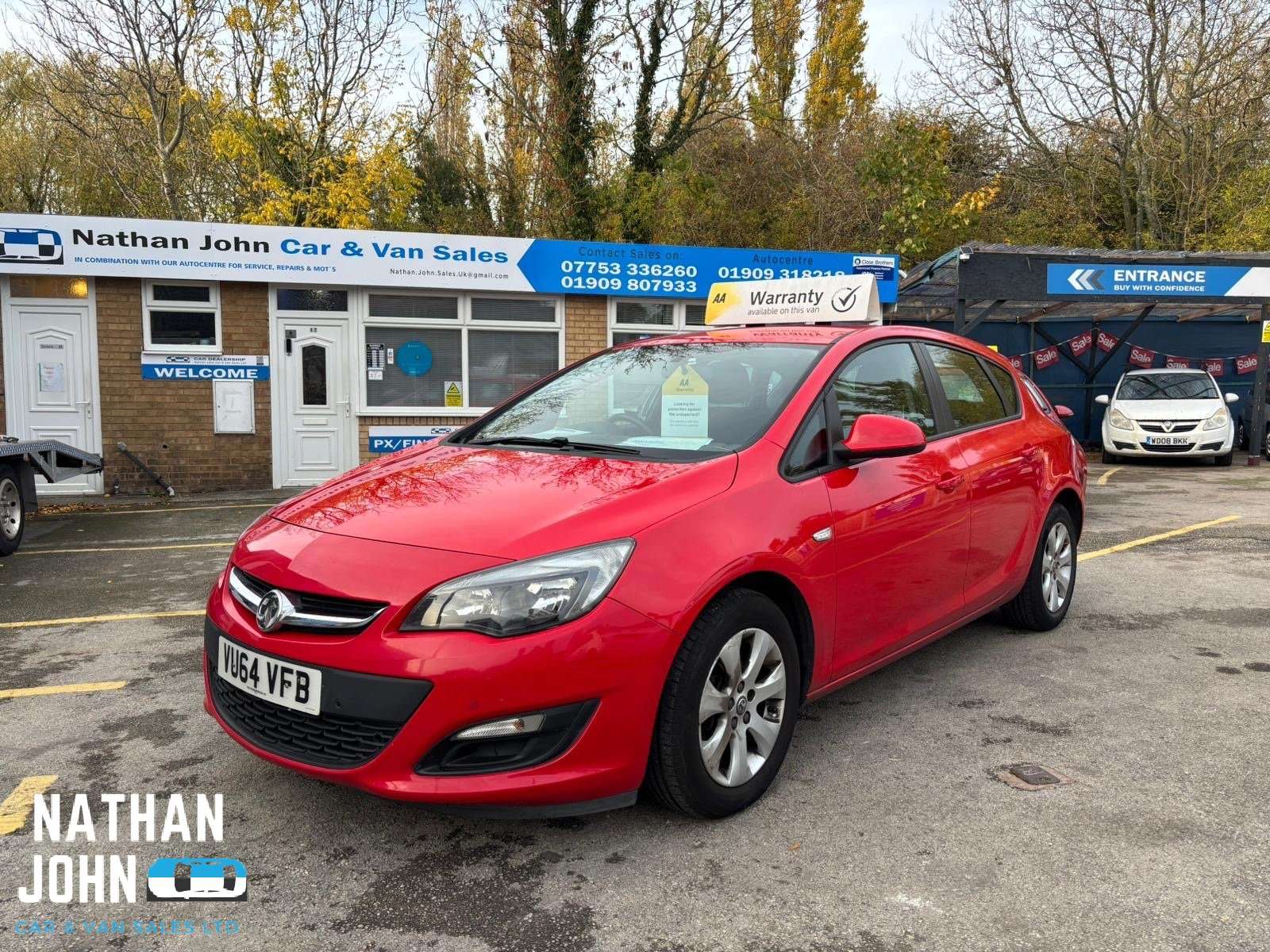 2014 VAUXHALL ASTRA 2014 VAUXHALL ASTRA