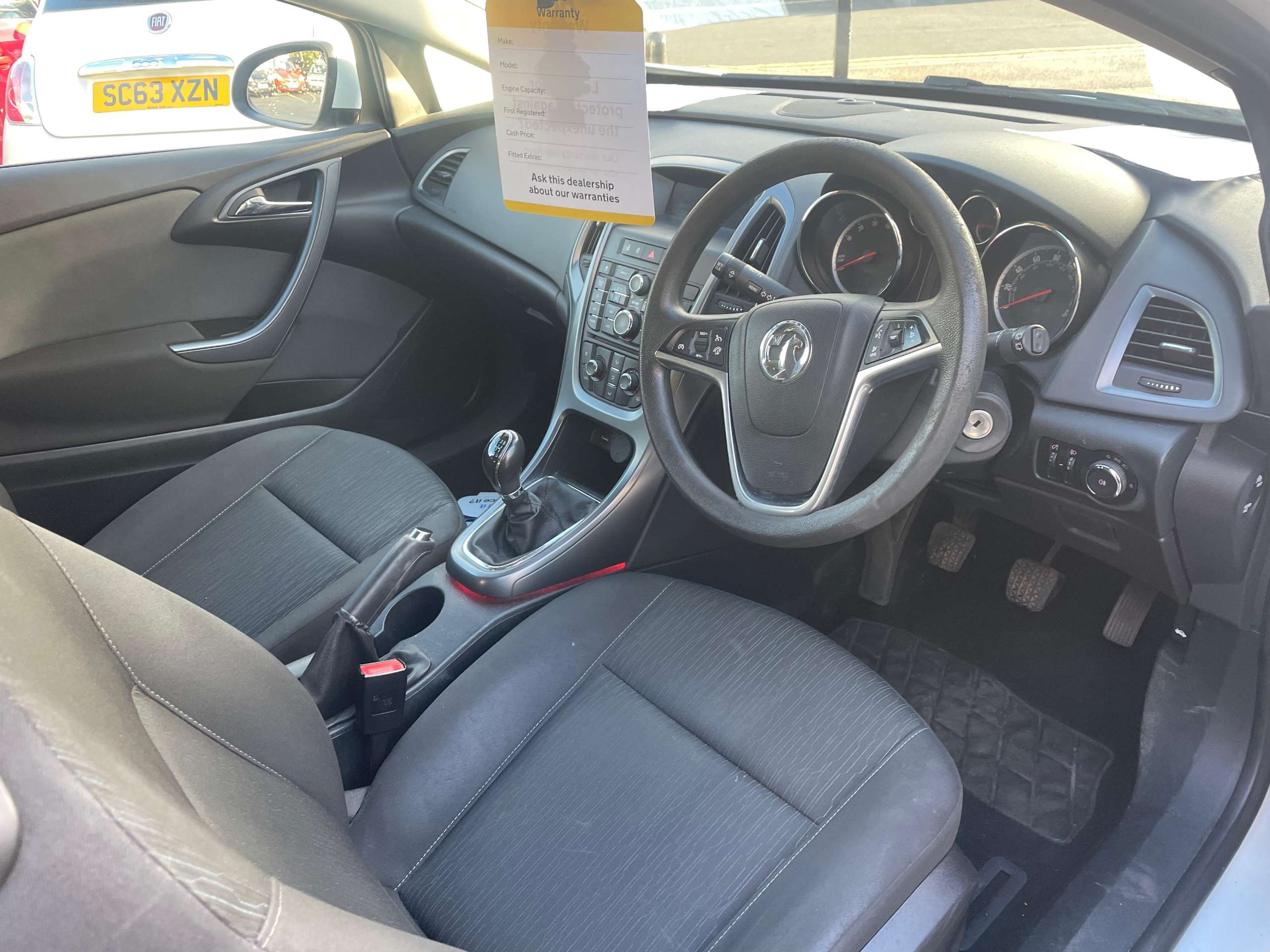 2012 VAUXHALL ASTRA 2012 VAUXHALL ASTRA