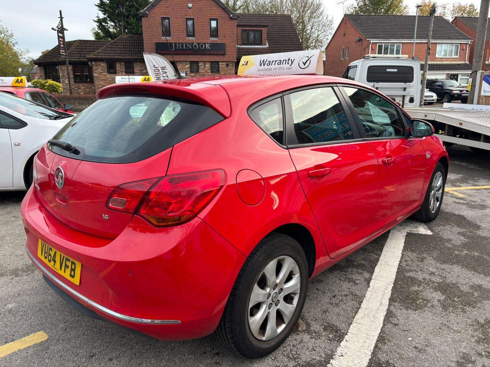 2014 VAUXHALL ASTRA 2014 VAUXHALL ASTRA