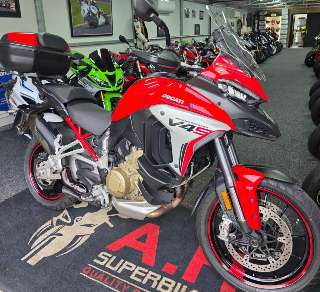 Check out this Ducati Multistrada V4 S 2021 Petrol