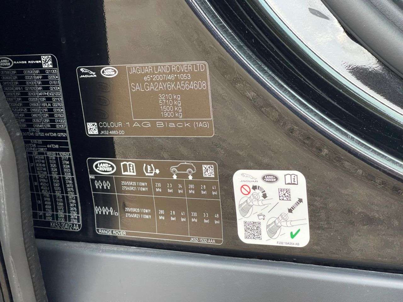 2019 LAND ROVER RANGE ROVER 2019 LAND ROVER RANGE ROVER