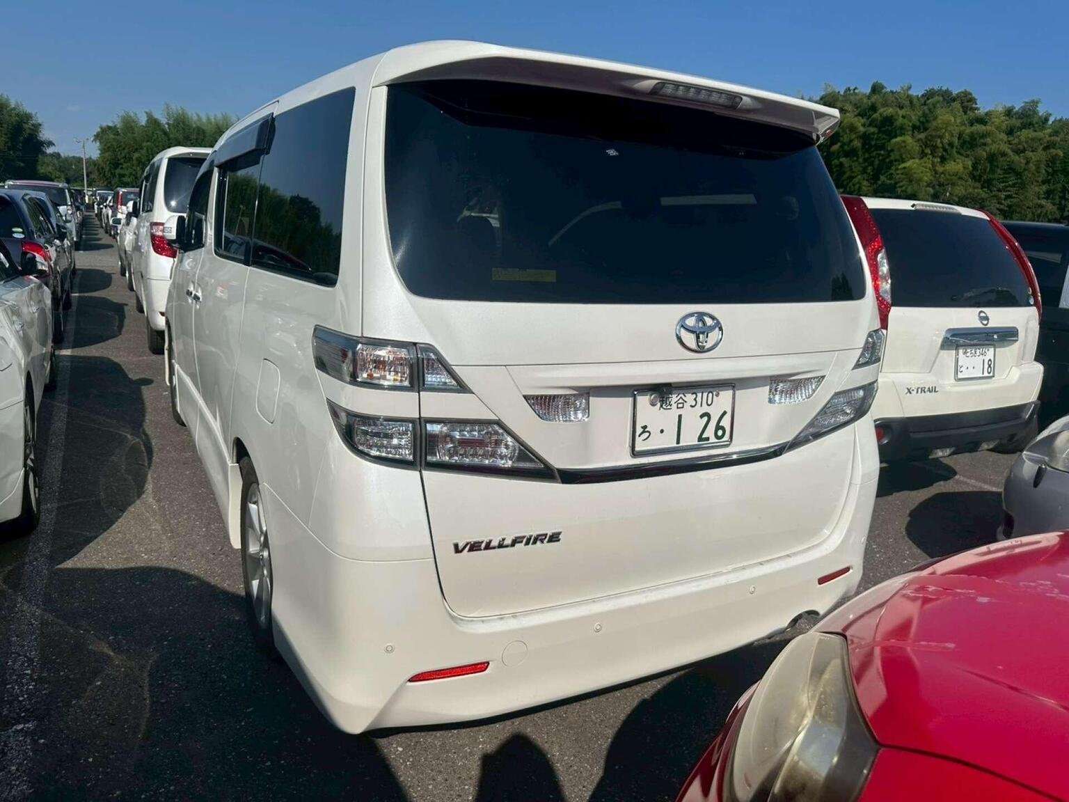 2010 TOYOTA VELLFIRE 2010 TOYOTA VELLFIRE