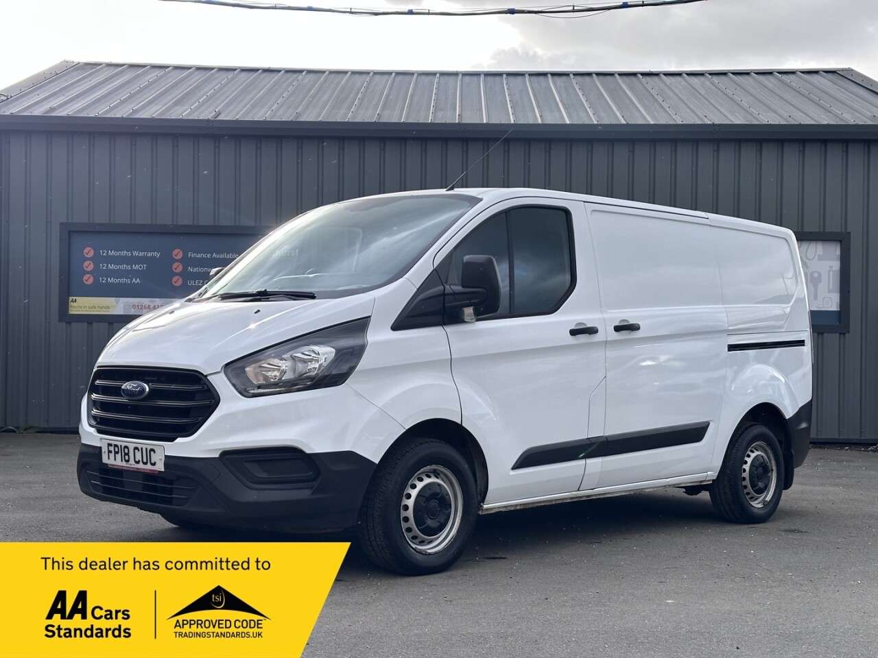 2018 FORD TRANSIT CUSTOM 2018 FORD TRANSIT CUSTOM