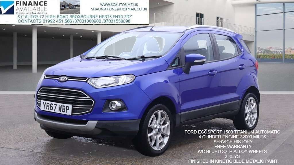 2017 FORD ECOSPORT 2017 FORD ECOSPORT
