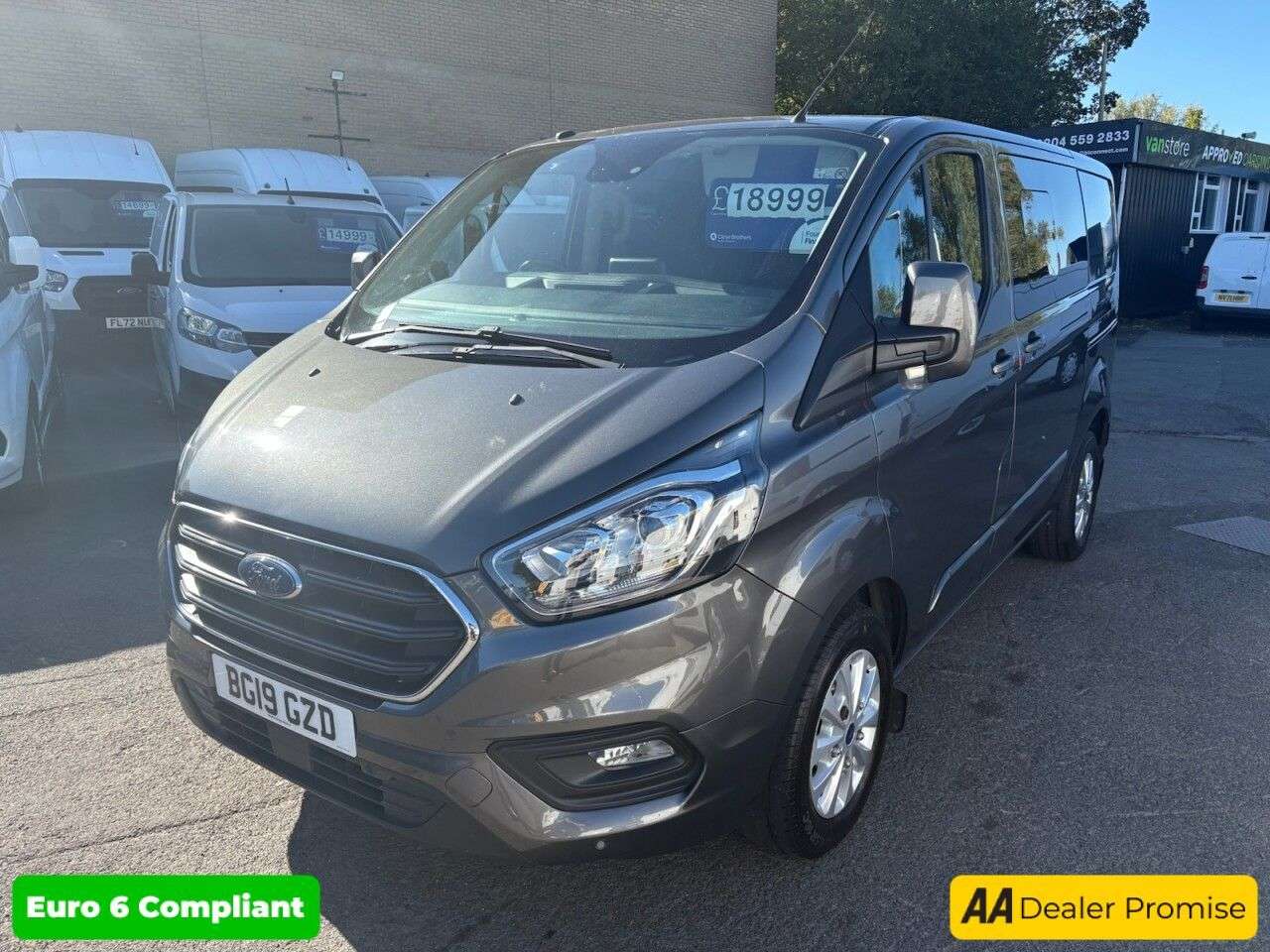 2019 FORD TRANSIT CUSTOM 2019 FORD TRANSIT CUSTOM