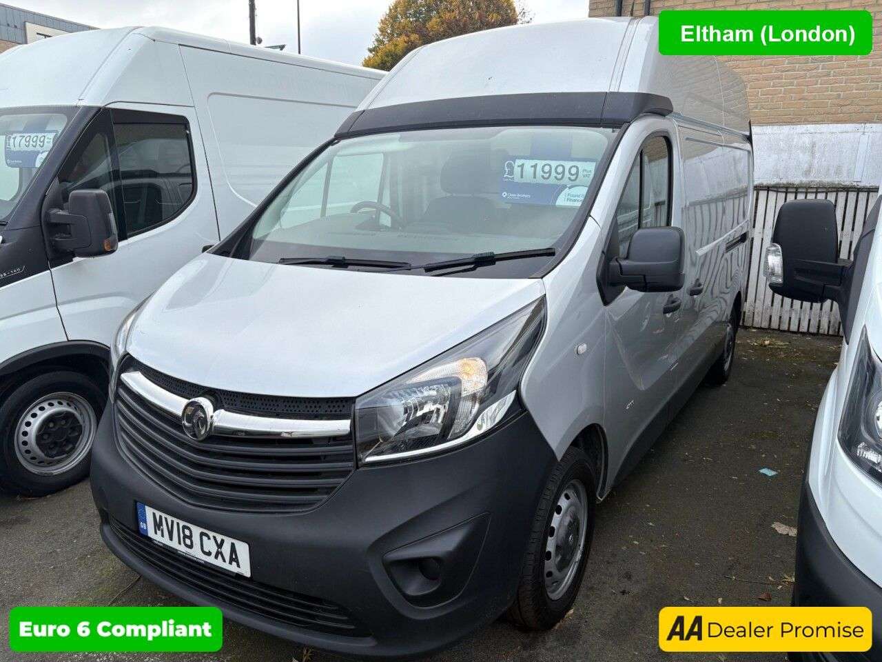 2018 VAUXHALL VIVARO 2018 VAUXHALL VIVARO
