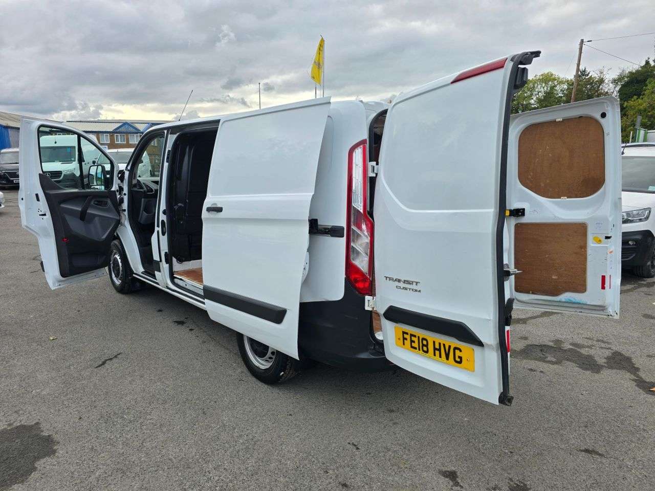 2018 FORD TRANSIT CUSTOM 2018 FORD TRANSIT CUSTOM