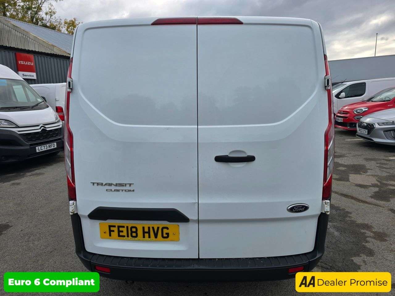 2018 FORD TRANSIT CUSTOM 2018 FORD TRANSIT CUSTOM