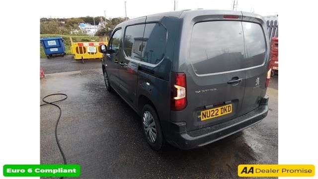 2022 PEUGEOT PARTNER 2022 PEUGEOT PARTNER