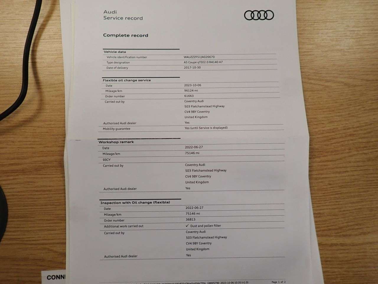 2017 AUDI A5 2017 AUDI A5